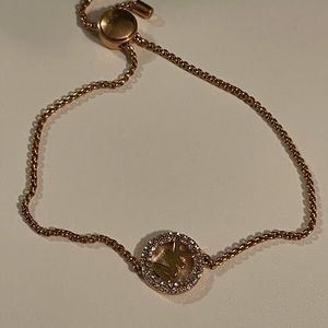 Silver and gold Michael Kors bracelets